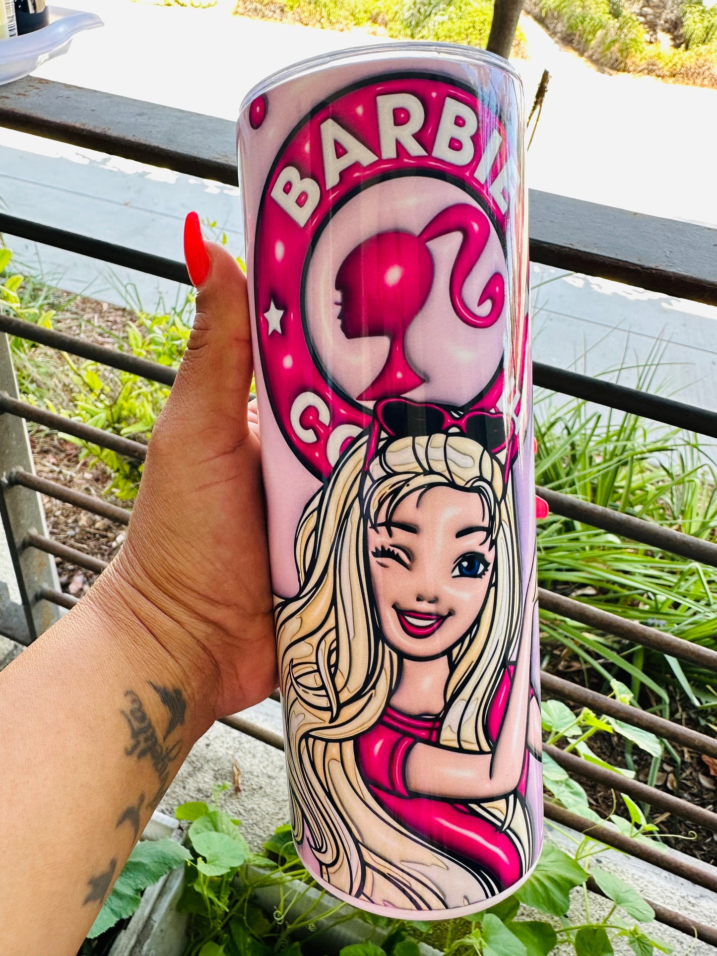 Barbie Coffee Tumbler