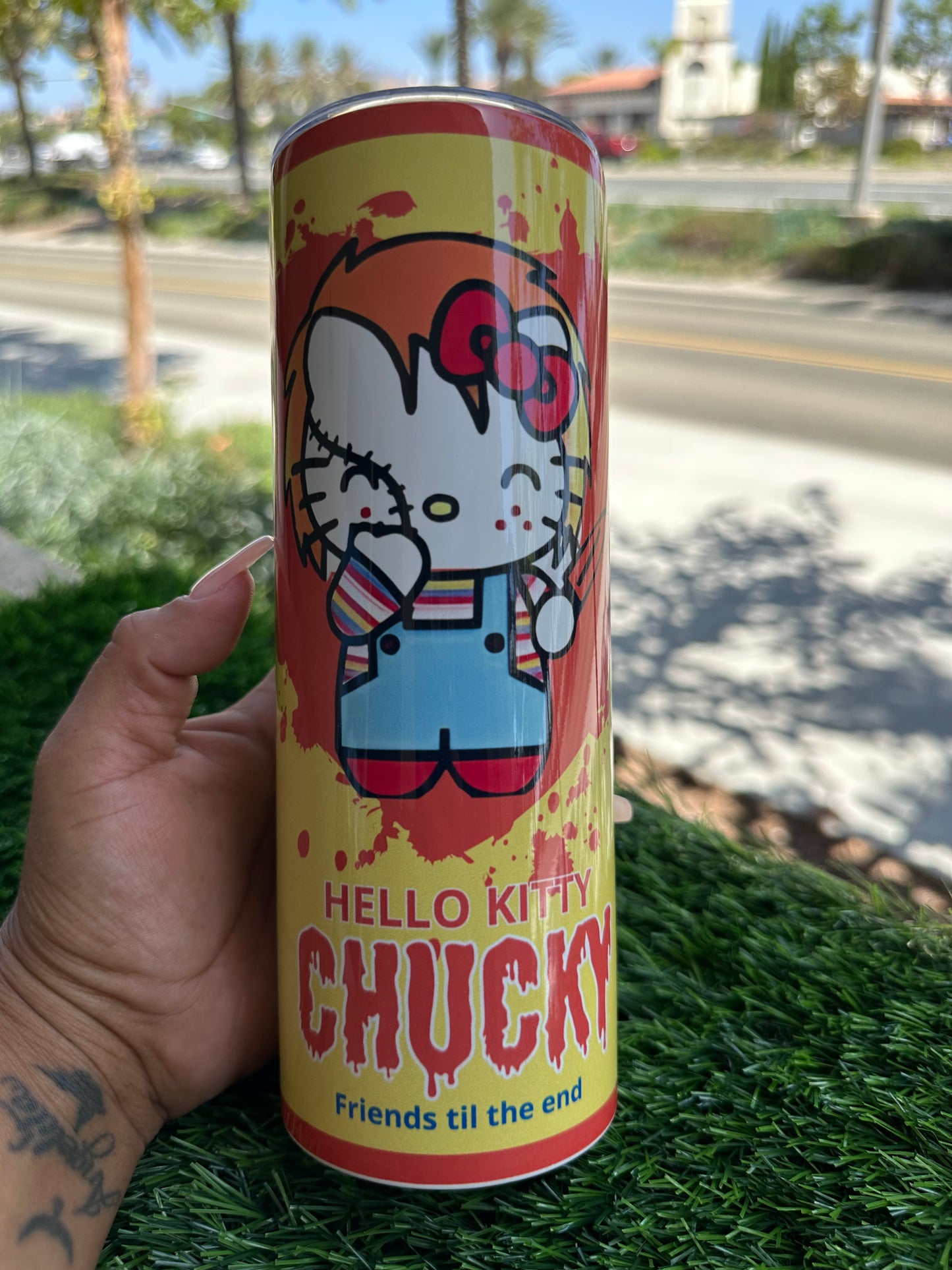 Hello Kitty Chucky Tumbler