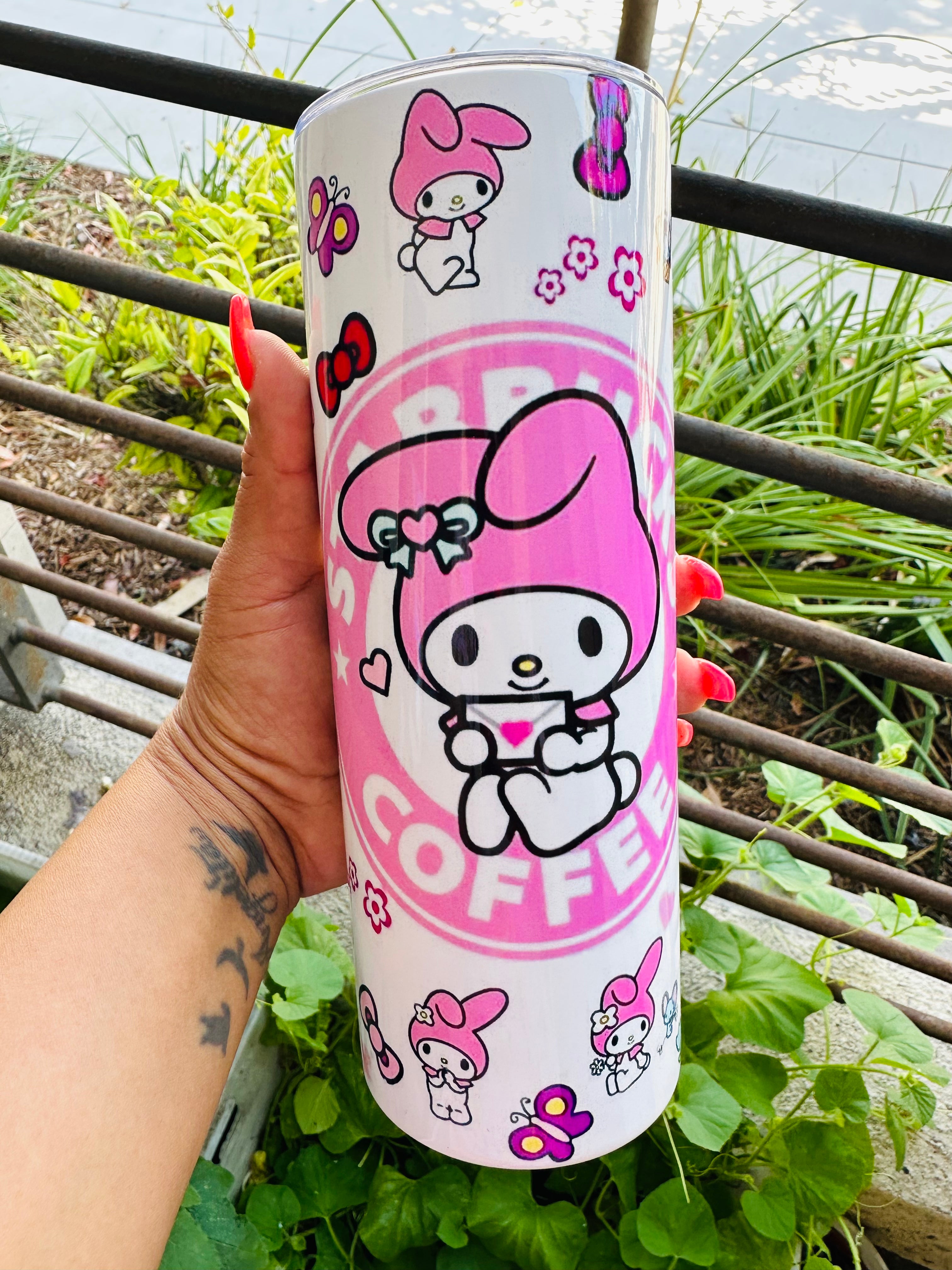 My Melody fashion Starbucks tumbler