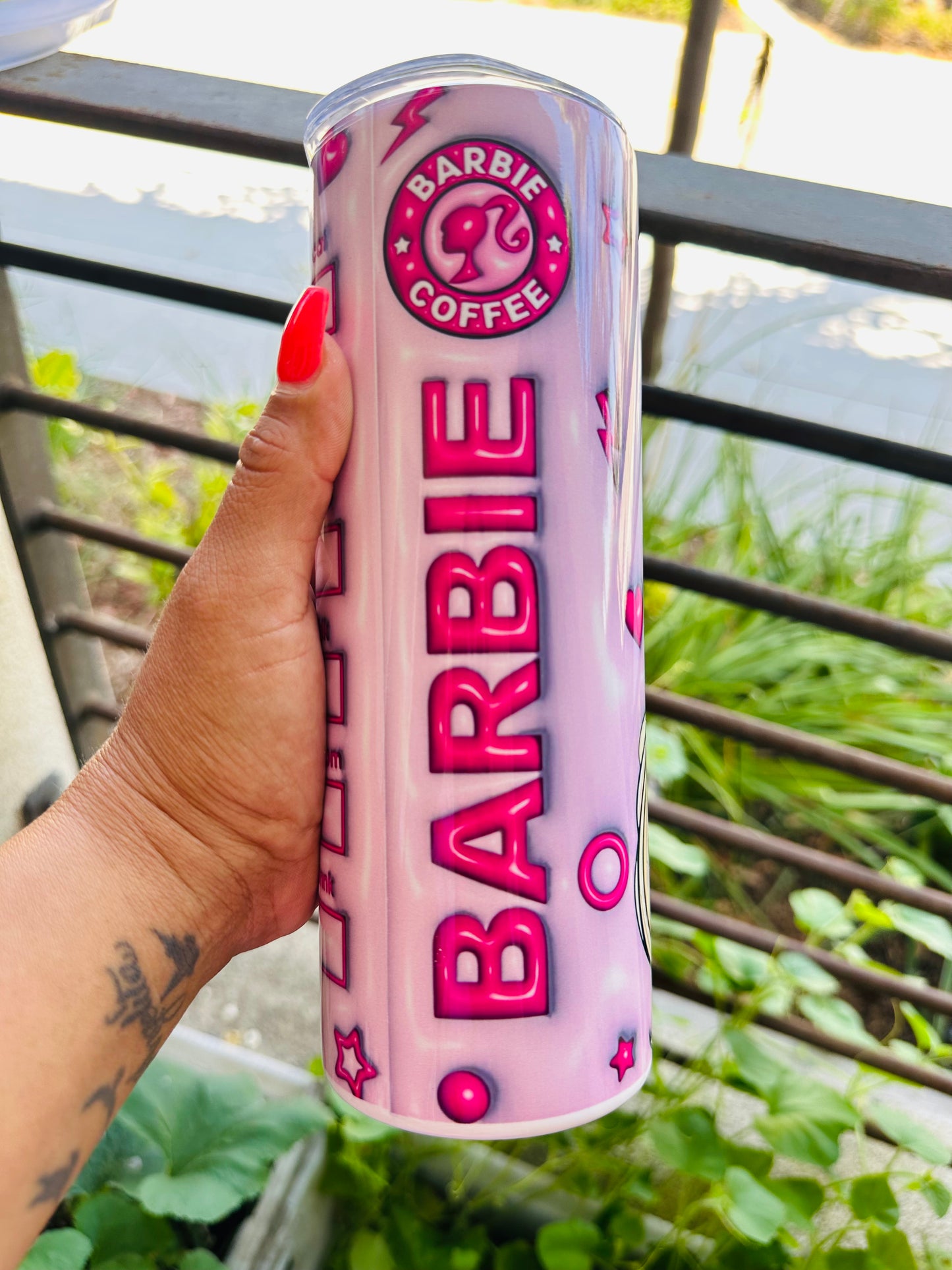 Barbie Coffee Tumbler