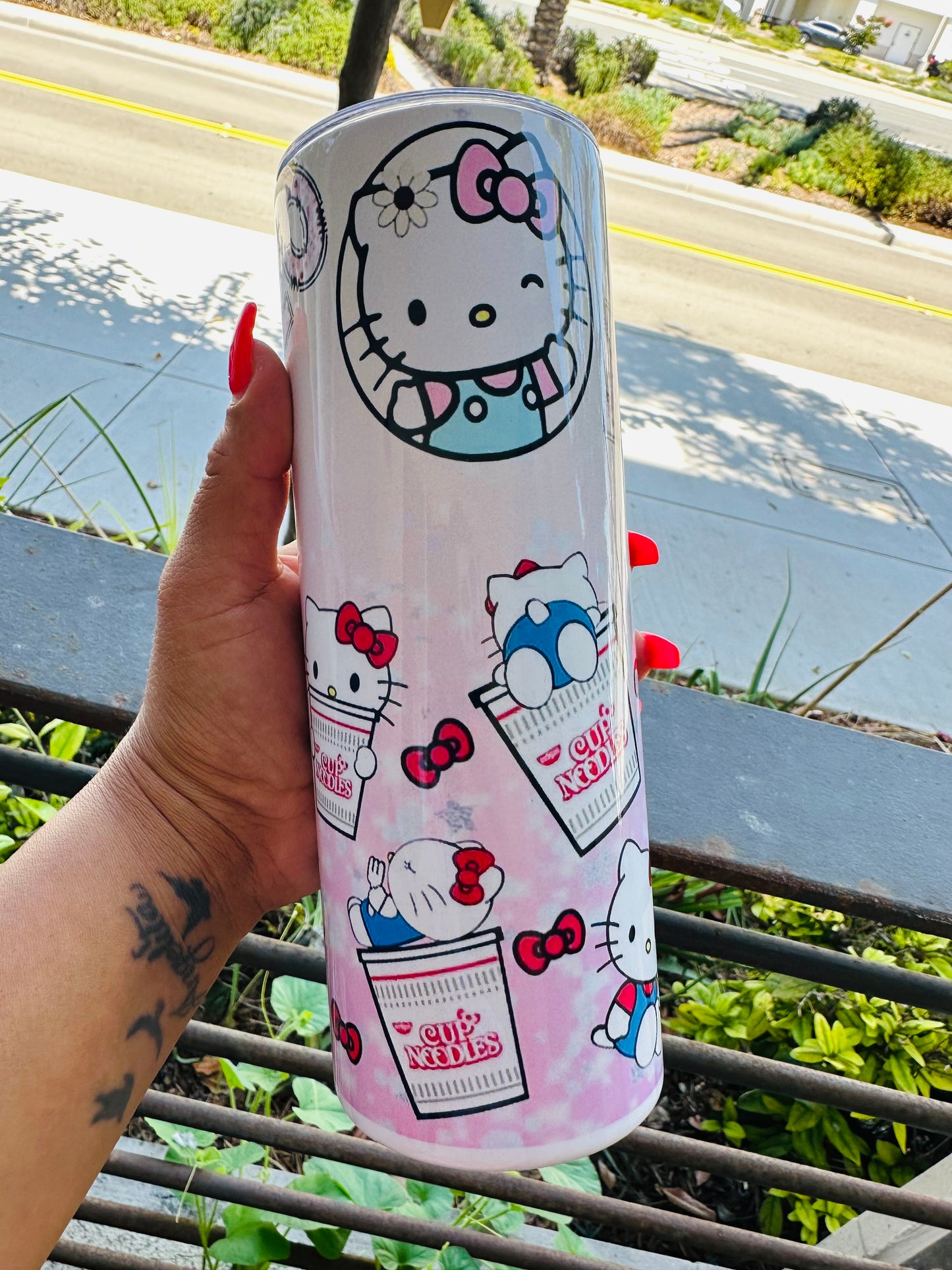 Hello Kitty Cup Noodles Tumbler