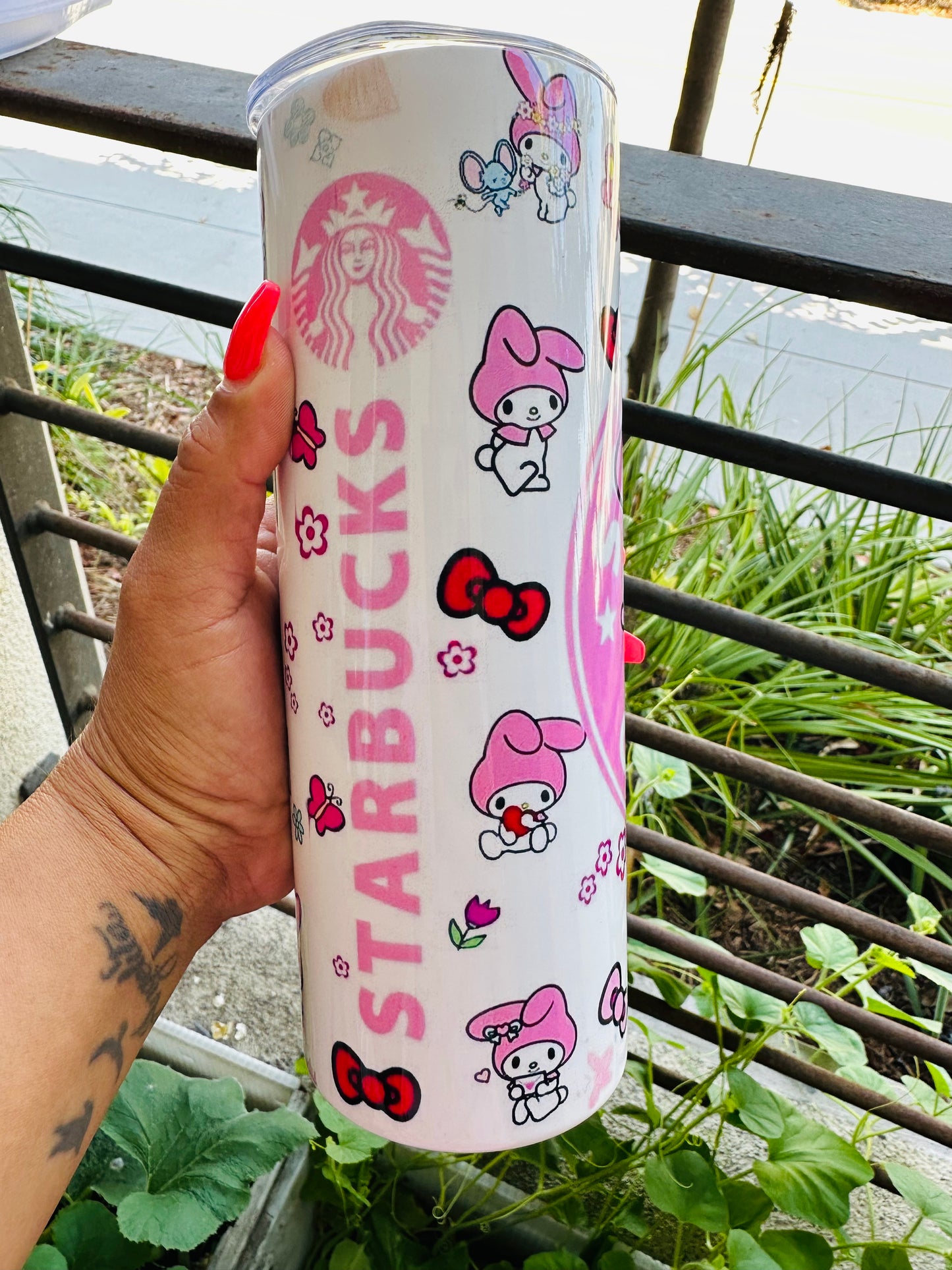 My Melody Starbucks Tumbler