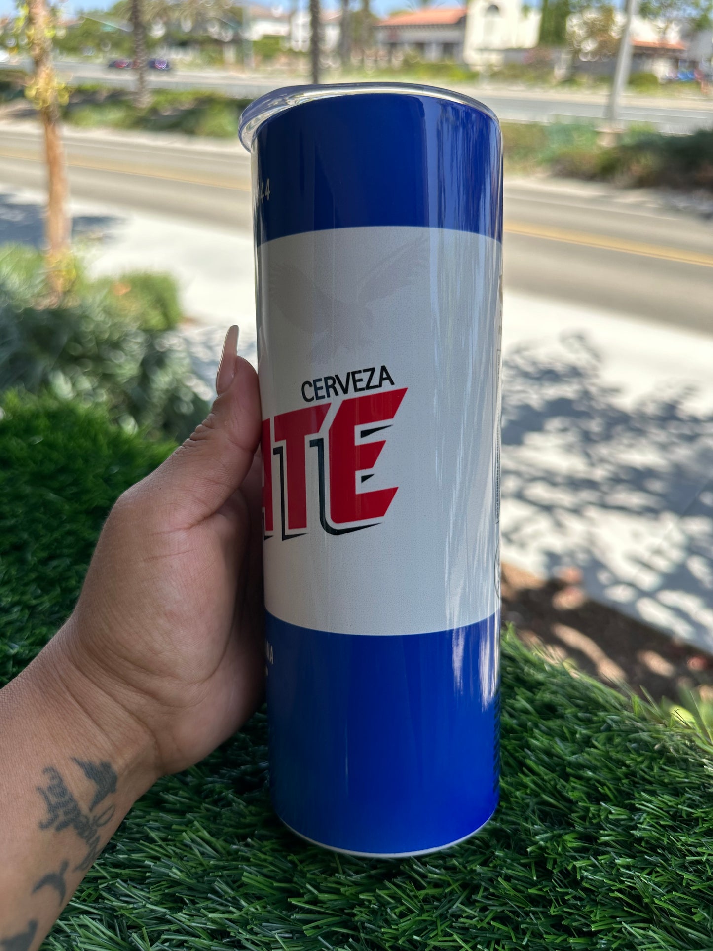 Tecate Light Tumbler