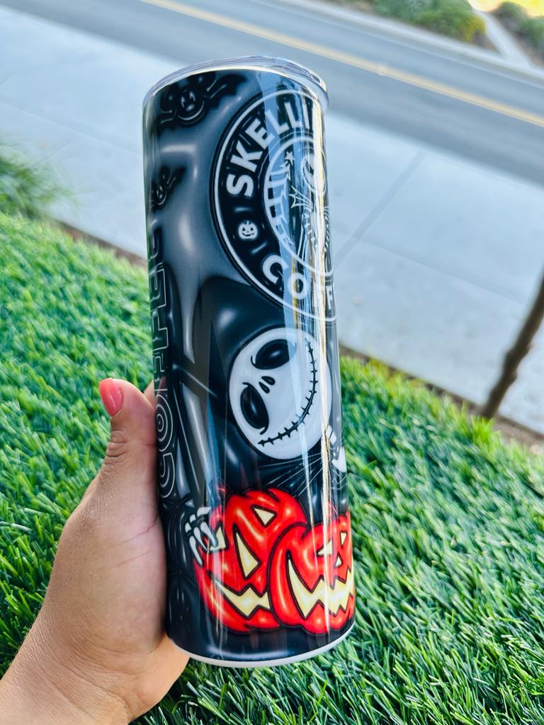 Jack Skellington Pumpkin Tumbler