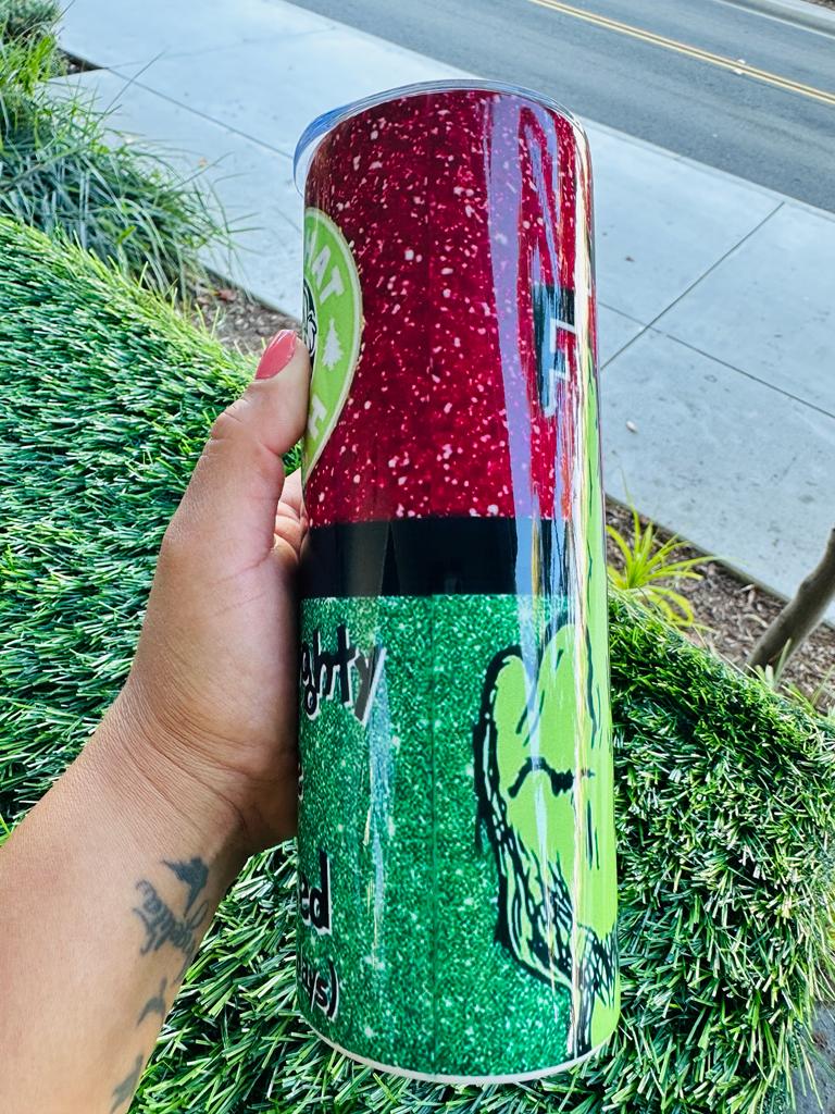 Grinch Merry F*cking Christmas Tumbler